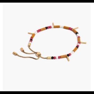 2 Madewell Adjustable Beaded Bracelet